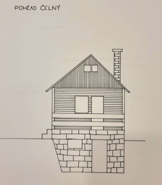 Dvojposchodová chata s pozemkom 391m2 
